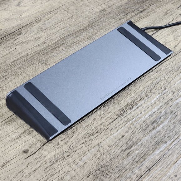 Lention C95 Docking Station Grey USB-A Cardreader Ethernet HDMI Displayport Audi - Picture 8 of 10